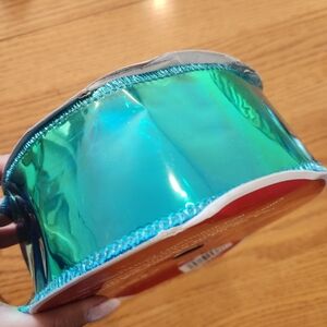 NWT Celebrate It Wired Jumbo Ribbon - Iridescent Blue (2.5in x 50ft)